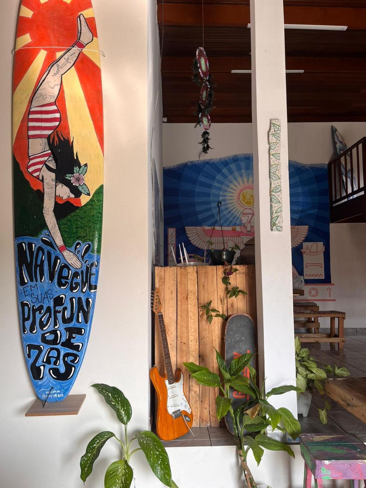 Da Lua Hostel Ubatuba Eksteriør billede