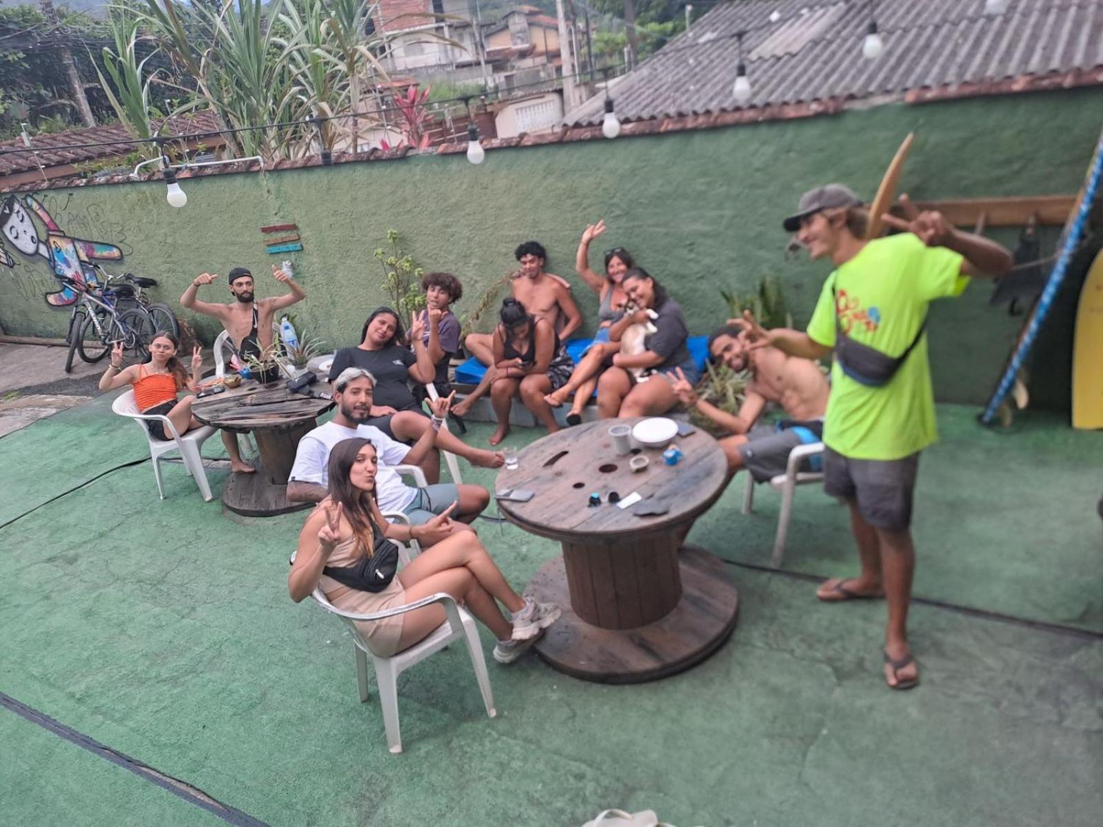 Da Lua Hostel Ubatuba Eksteriør billede