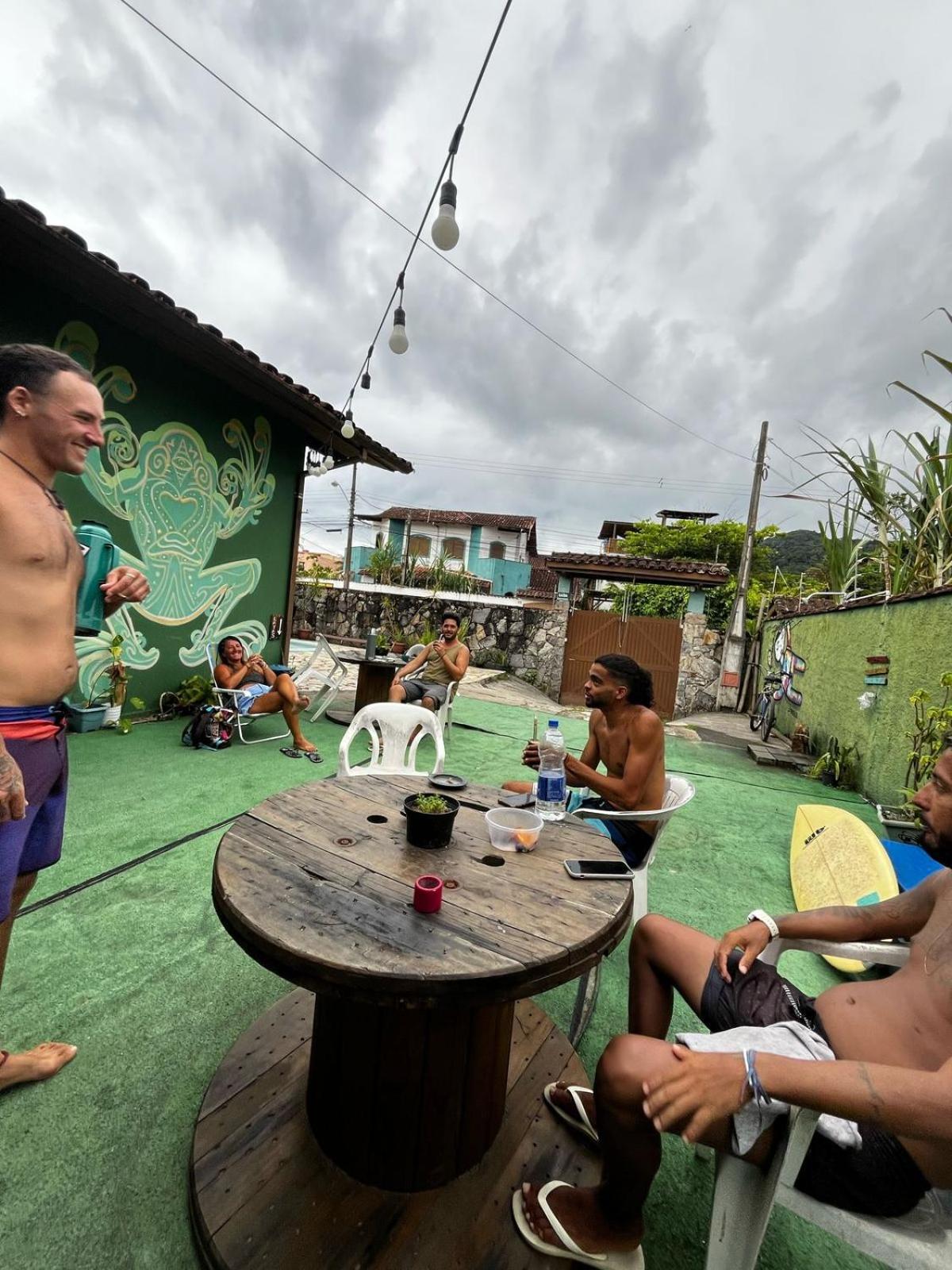 Da Lua Hostel Ubatuba Eksteriør billede