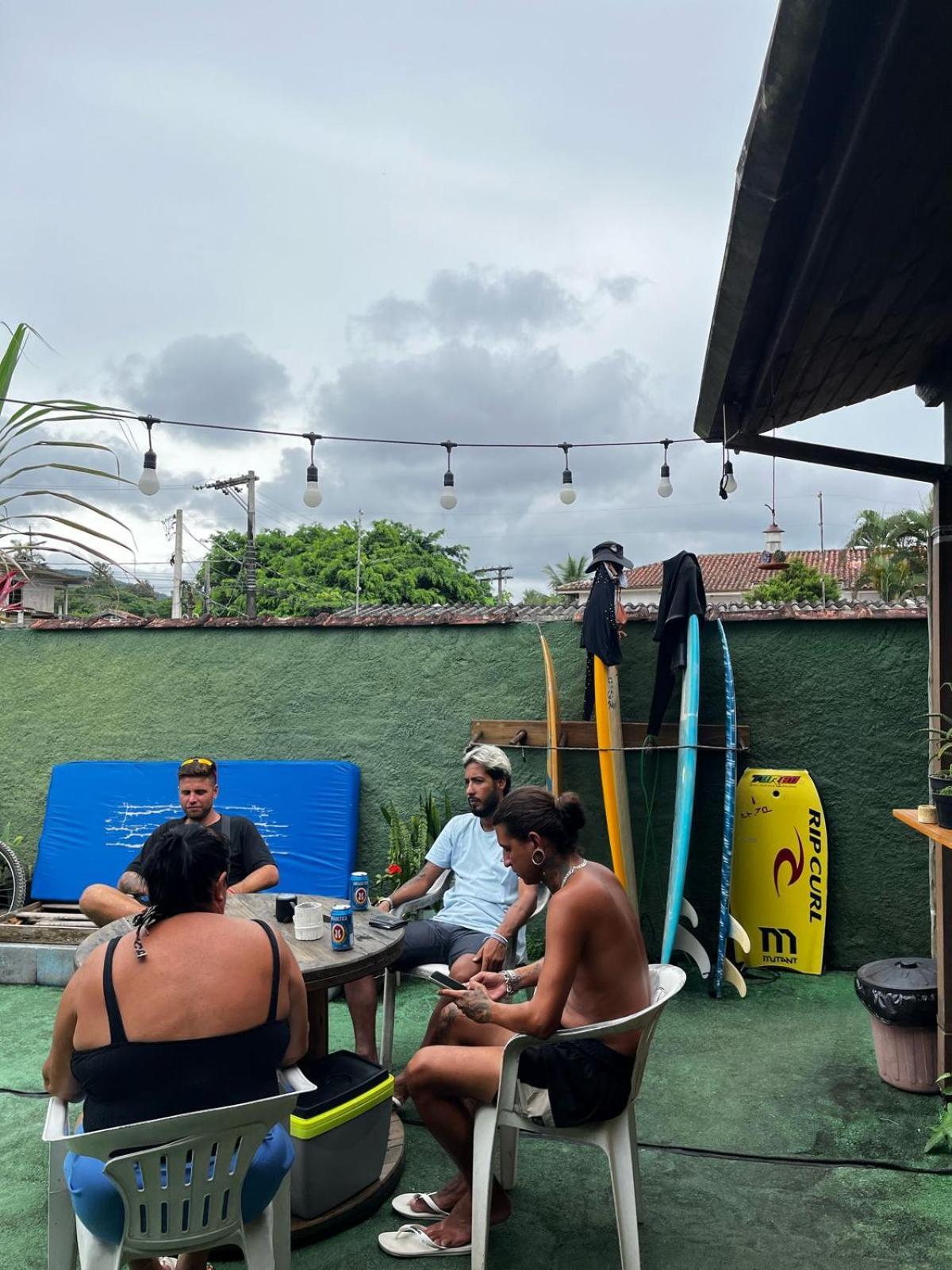 Da Lua Hostel Ubatuba Eksteriør billede